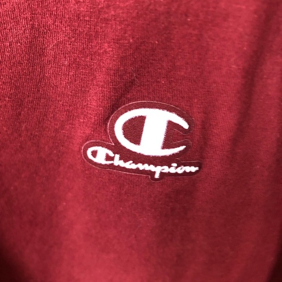 CHAMPION Burgundy Tee - Picture 4 of 9